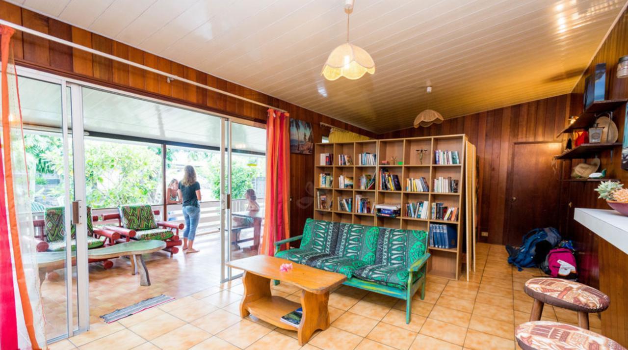 Pension Te Miti - Plage-Beach 200M - Mahana Parc & Vaiava Beach Pk18 - B&B Chambres Ou Dortoir Punaauia  Exteriér fotografie