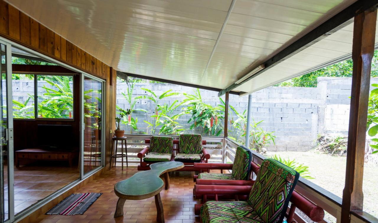 Pension Te Miti - Plage-Beach 200M - Mahana Parc & Vaiava Beach Pk18 - B&B Chambres Ou Dortoir Punaauia  Exteriér fotografie