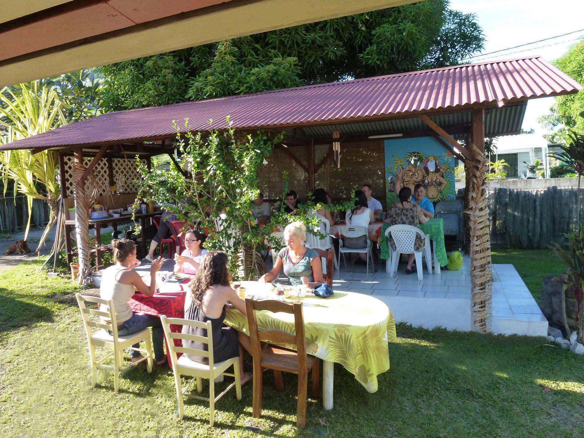 Pension Te Miti - Plage-Beach 200M - Mahana Parc & Vaiava Beach Pk18 - B&B Chambres Ou Dortoir Punaauia  Exteriér fotografie